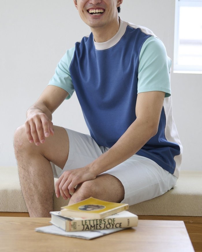 【ドゥクラッセ/DoCLASSE / MEN】のカラーブロッキング半袖・ドゥクラッセT インテリア・キッズ・メンズ・レディースファッション・服の通販 founy(ファニー) https://founy.com/ ファッション Fashion メンズファッション Men's Style Online トップス・カットソー Tops/Tshirt/Men シャツ Shirts ポロシャツ Polo Shirts ゴルフ Golf シルケット Mercerization ブロッキング Blocking ブロック Block メンズ Mens モックネック Mock Neck エレガント 上品 Elegant 半袖 Short Sleeve |ID: prp329100003359537 ipo3291000000032454717