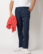 【ドゥクラッセ/DoCLASSE / MEN】のコットンリネンストレッチ・ストリングパンツ ネイビー|ID: prp329100003359546 ipo3291000000035991002