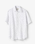 【ドゥクラッセ/DoCLASSE / MEN】のリネンシャンブレーシャツ・半袖 ホワイト・パターン|ID: prp329100003359551 ipo3291000000033592350