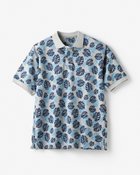 【ドゥクラッセ/DoCLASSE / MEN】の鹿の子ポロシャツ・アロハプリント グレーパターン|ID: prp329100003418763 ipo3291000000033476726