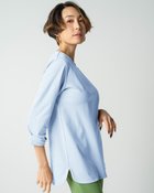 【ドゥクラッセ/DoCLASSE】のクルーシャツテール/長袖・ドゥクラッセTシャツ ペールブルー|ID: prp329100003421713 ipo3291000000036008984