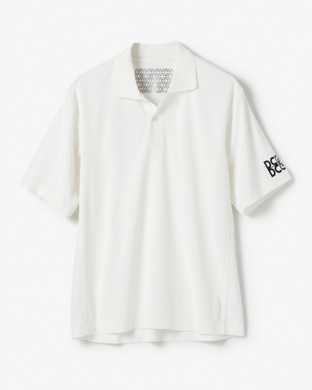 【ドゥクラッセ/DoCLASSE / MEN】のDCG/クイックドライ・ファインピケポロ 半袖 インテリア・キッズ・メンズ・レディースファッション・服の通販 founy(ファニー) ファッション Fashion メンズファッション Fashion for Men トップス・カットソー Cut & Sew Tops ゴルフ Golf シリコン Silicone, Silicone Material ストレッチ Stretch, Stretchy Fabric パターン Pattern, Design Print プリント Print, Printed Pattern メンズ Men's, Menswear 半袖 Short Sleeve, Half Sleeve 夏 Summer オフホワイト|ID: prp329100003458532 ipo3291000000035893918