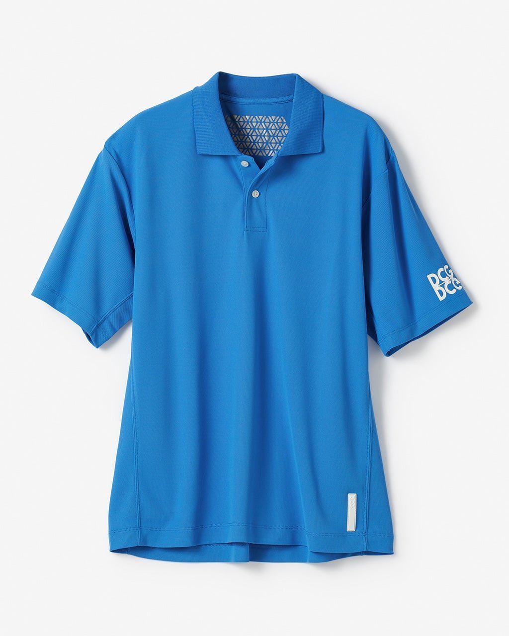 【ドゥクラッセ/DoCLASSE / MEN】のDCG/クイックドライ・ファインピケポロ 半袖 インテリア・キッズ・メンズ・レディースファッション・服の通販 founy(ファニー) ファッション Fashion メンズファッション Fashion for Men トップス・カットソー Cut & Sew Tops ゴルフ Golf シリコン Silicone, Silicone Material ストレッチ Stretch, Stretchy Fabric パターン Pattern, Design Print プリント Print, Printed Pattern メンズ Men's, Menswear 半袖 Short Sleeve, Half Sleeve 夏 Summer ブルー|ID: prp329100003458532 ipo3291000000035893925