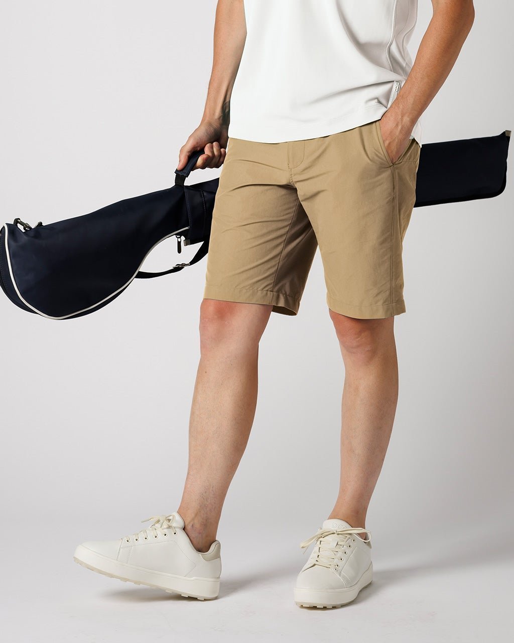 【ドゥクラッセ/DoCLASSE / MEN】のDCG/バーサタイル撥水 ストレッチショーツ インテリア・キッズ・メンズ・レディースファッション・服の通販 founy(ファニー) 　ファッション　Fashion　メンズファッション　Fashion for Men　ボトムス　Bottoms　アウトドア　Outdoor Clothing　ゴルフ　Golf　ショーツ　Shorts, Short Pants　ストレッチ　Stretch, Stretchy Fabric　スマホ　Smartphone, Mobile Device　ポケット　Pocket, Pocket Detail　メンズ　Men's, Menswear　夏　Summer　ダークベージュ|ID: prp329100003458535 ipo3291000000035893936