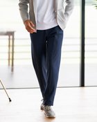 【ドゥクラッセ/DoCLASSE / MEN】のフルフラン・バーズアイコンフォートパンツ 人気、トレンドファッション・服の通販 founy(ファニー) ファッション Fashion メンズファッション MEN ボトムス Bottoms/Men ジャージ Jersey ストレート Straight スマート Smart ツイード Tweed メンズ Mens 今季 This Season 洗える Washable thumbnail ネイビー|ID: prp329100003529782 ipo3291000000028262042