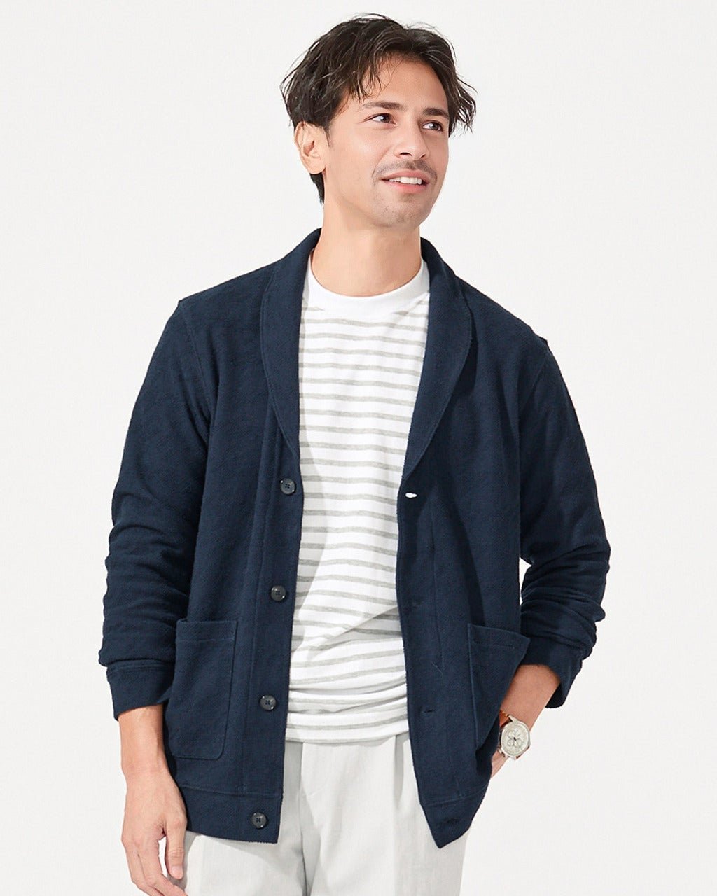 【ドゥクラッセ/DoCLASSE / MEN】のジャガードショールカーディガン 人気、トレンドファッション・服の通販 founy(ファニー) 　ファッション　Fashion　メンズファッション　Fashion for Men　カーディガン　Cardigan, Knitwear　ショール　Shawl, Wrap　メンズ　Men's, Menswear　エレガント 上品　Elegant　春　Spring　 other-1|ID: prp329100003529792 ipo3291000000034257697