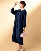 【ドゥクラッセ/DoCLASSE】のドレープジャージー・フレアワンピ/リボン付 人気、トレンドファッション・服の通販 founy(ファニー) ファッション Fashion レディースファッション Fashion for Women ワンピース Dresses とろみ Fluid, Flowy Fabric サテン Satin, Glossy Fabric ショルダー Shoulder, Shoulder Strap シルク Silk, 100% Silk ストレッチ Stretch, Stretchy Fabric ドレープ Drape, Draping Fabric ドロップ Drop Shoulder, Dropped Style ブラウジング Blouson Silhouette, Cinched Waist リボン Ribbon, Bow thumbnail ダークネイビー|ID: prp329100003529827 ipo3291000000036009002