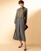 【ドゥクラッセ/DoCLASSE】のドレープジャージー・タックガウチョパンツ 人気、トレンドファッション・服の通販 founy(ファニー) ファッション Fashion レディースファッション Fashion for Women パンツ Pants & Trousers thumbnail パープル・パターン|ID: prp329100003529831 ipo3291000000032969285