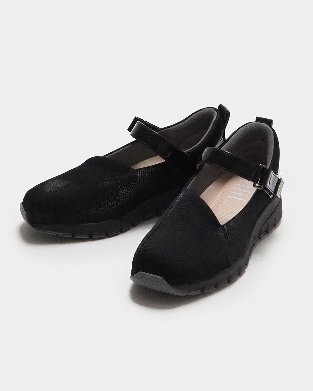 【フィットフィット/fitfit】のプリマドンナビジュースニーカー インテリア・キッズ・メンズ・レディースファッション・服の通販 founy(ファニー) 　ファッション　Fashion　レディースファッション　Fashion for Women　インソール　Shoe Insole　クッション　Cushion, Throw Pillow　クラシック　Classic, Timeless Style　スニーカー　Sneakers, Trainers　フィット　Fit, Slim Fit　ブラック&times;エナメル|ID: prp329100003541967 ipo3291000000028262085
