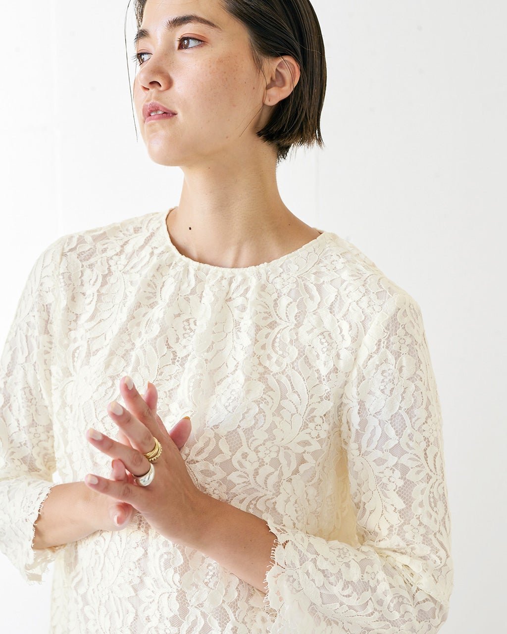 【ドゥクラッセ/DoCLASSE】の総リバーレース・プルオーバー 人気、トレンドファッション・服の通販 founy(ファニー) 　ファッション　Fashion　レディースファッション　Fashion for Women　トップス・カットソー　Cut & Sew Tops　シャツ・ブラウス・オフィスカジュアル　Elegant Blouses & Button-Ups　カジュアルプルオーバー・ニットトップス　Pullovers & Knit Tops / Casual Pullovers　レース　Lace, Lace Fabric　 other-1|ID: prp329100003553314 ipo3291000000034725498