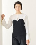 【ドゥクラッセ/DoCLASSE】のストレッチボンディング・レイヤードビスチェ ブラック|ID: prp329100003553315 ipo3291000000034725503