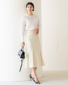 【ドゥクラッセ/DoCLASSE】のストレッチボンディング・マーメイドスカート 人気、トレンドファッション・服の通販 founy(ファニー) ファッション Fashion レディースファッション Fashion for Women スカート Skirts thumbnail ホワイト|ID: prp329100003553317 ipo3291000000034725509