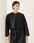 【ドゥクラッセ/DoCLASSE】のオクタボンディング・ノーカラージャケット 人気、トレンドファッション・服の通販 founy(ファニー) ファッション Fashion レディースファッション Fashion for Women アウター Coat / Outerwear Collection レディースジャケット・軽アウター Jackets ノーカラージャケット / シンプル上品コーデ Collarless Jackets ジャケット Jacket, Outerwear ベスト Vest, Waistcoat thumbnail ブラック|ID: prp329100003553327 ipo3291000000036066460