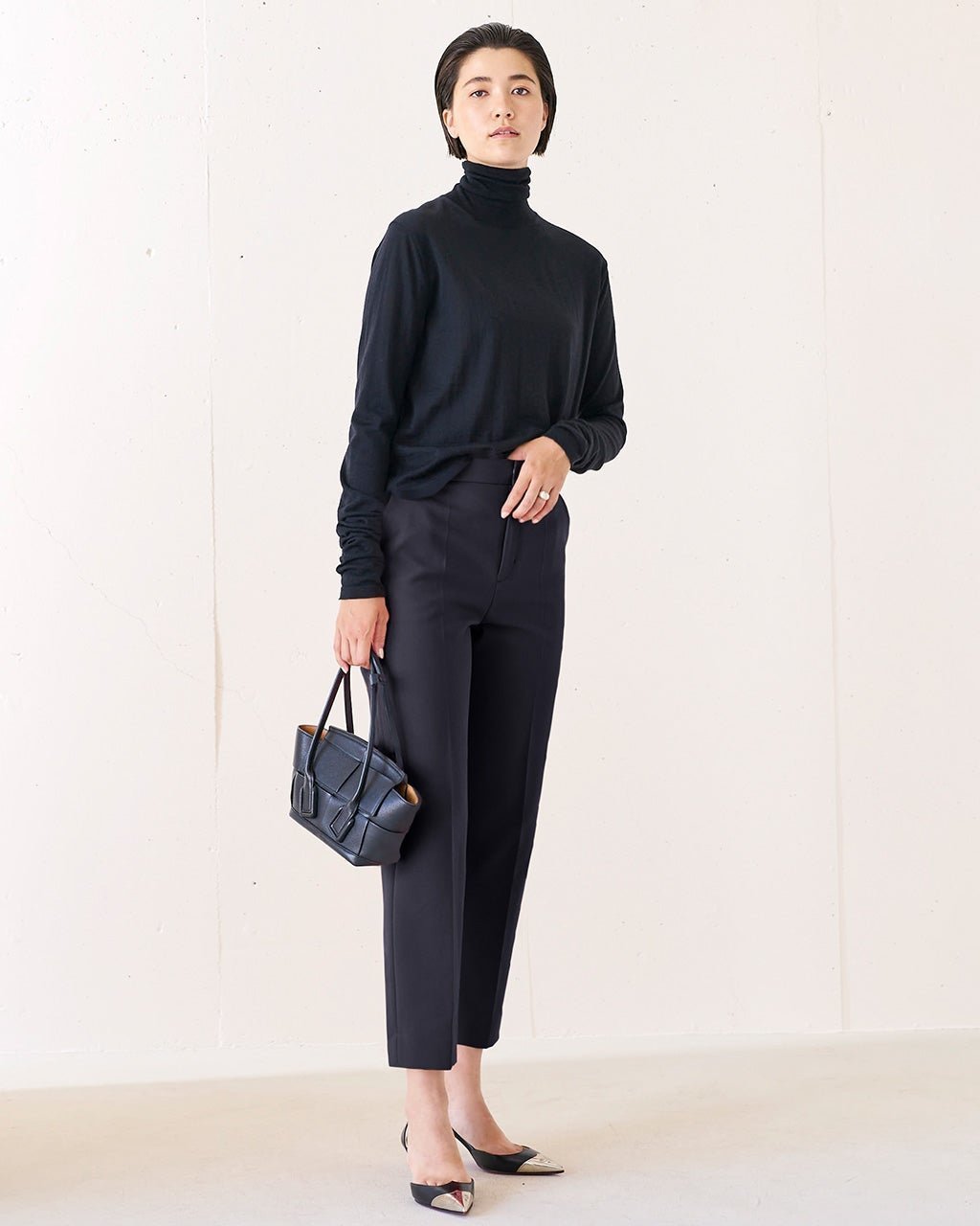 【ドゥクラッセ/DoCLASSE】の二重織ストレッチクロス・スティックパンツ インテリア・キッズ・メンズ・レディースファッション・服の通販 founy(ファニー) 　ファッション　Fashion　レディースファッション　Fashion for Women　パンツ　Pants & Trousers　ダークネイビー|ID: prp329100003553331 ipo3291000000034725477