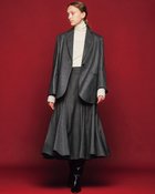 【ドゥクラッセ/DoCLASSE】のウールサキソニー・Aラインロングスカート 人気、トレンドファッション・服の通販 founy(ファニー) ファッション Fashion レディースファッション WOMEN スカート Skirt ロングスカート Long Skirt thumbnail チャコール|ID: prp329100003553335 ipo3291000000028263535