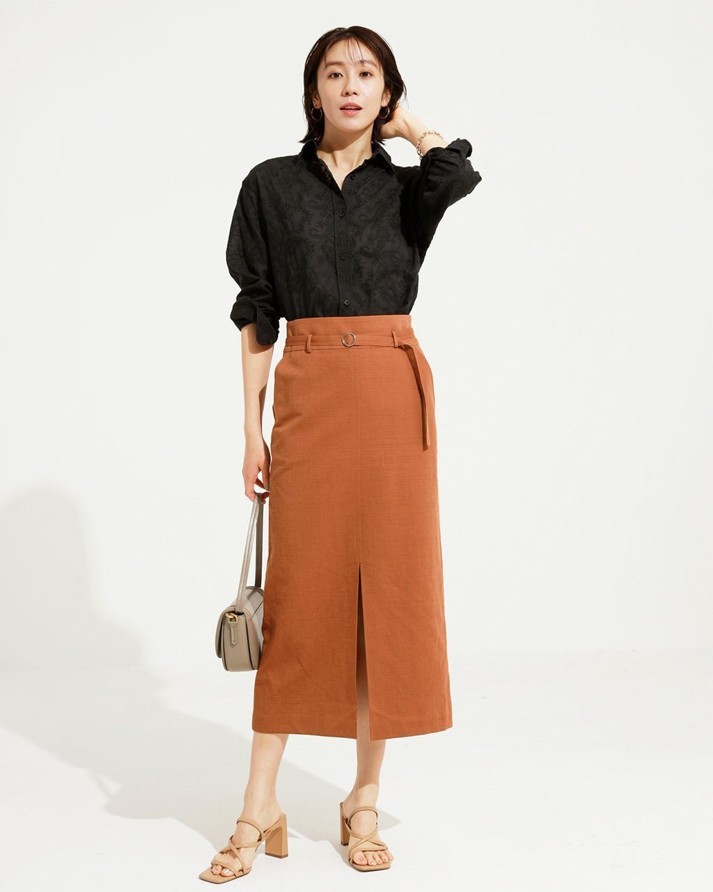 【ドゥクラッセ/DoCLASSE】のプレミアムドビー・ロングスカート 人気、トレンドファッション・服の通販 founy(ファニー) 　ファッション　Fashion　レディースファッション　Fashion for Women　スカート　Skirts　ロングスカート　Long Skirts / Maxi & Midi Skirts　ストレッチ　Stretch, Stretchy Fabric　スリット　Slit, Slit Detail　フラップ　Flap, Flap Pocket　ポケット　Pocket, Pocket Detail　リネン　Linen, Linen Fabric　ループ　Loop, Loop Knit　 other-1|ID: prp329100003559730 ipo3291000000035798650