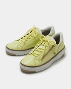 【フィットフィット/fitfit】のアウトステッチビジューレザースニーカー レモンイエロー|ID: prp329100003561882 ipo3291000000028262187