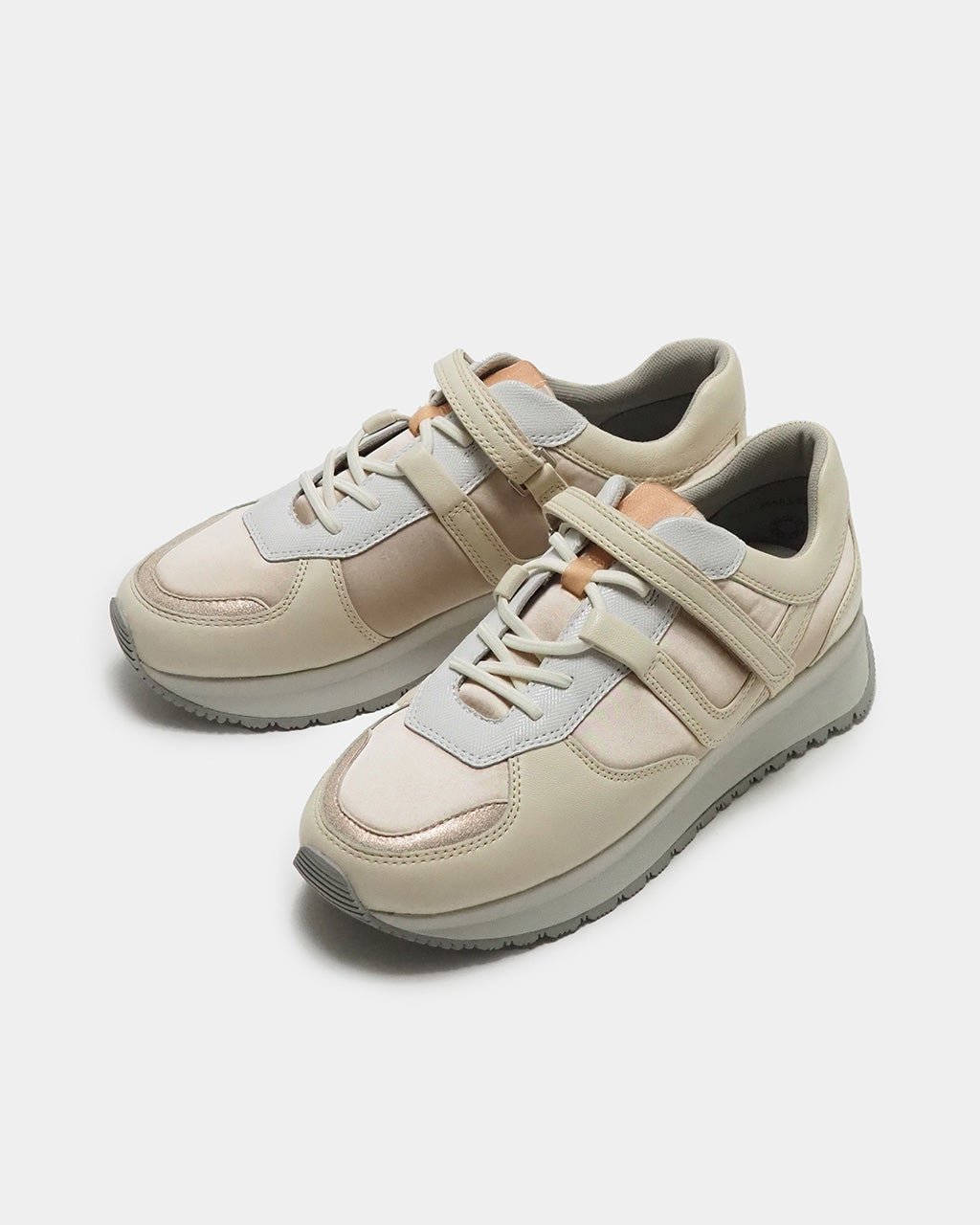 【フィットフィット/fitfit】のアナトミックレーススニーカー インテリア・キッズ・メンズ・レディースファッション・服の通販 founy(ファニー) 　ファッション　Fashion　レディースファッション　Fashion for Women　インソール　Shoe Insole　厚底　Platform Shoes　スニーカー　Sneakers, Trainers　フィット　Fit, Slim Fit　ラバー　Rubber, Rubber Sole　レース　Lace, Lace Fabric　シャンパンxオレンジ|ID: prp329100003561883 ipo3291000000033974792