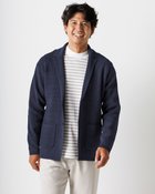 【ドゥクラッセ/DoCLASSE / MEN】の畦編み・ニットカーディガンジャケット 人気、トレンドファッション・服の通販 founy(ファニー) ファッション Fashion メンズファッション MEN カットソー Cut And Sew ジャケット Jacket スマート Smart テーラード Tailored フィット Fit フラット Flat ベスト Vest メンズ Mens 畦 Ridge thumbnail ネイビー|ID: prp329100003580918 ipo3291000000028262336