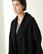 【ドゥクラッセ/DoCLASSE】のイタリアンダブルフェイス・ショールカラーコート ブラック|ID: prp329100003580934 ipo3291000000035137333