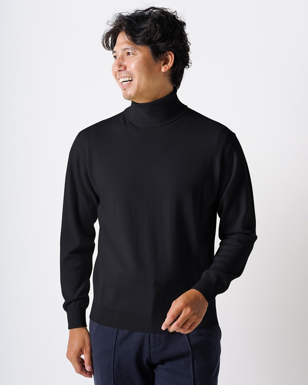 【ドゥクラッセ/DoCLASSE / MEN】のプレミアムウール ラネロッシ アミコ タートル インテリア・キッズ・メンズ・レディースファッション・服の通販 founy(ファニー) 　ファッション　Fashion　メンズファッション　Fashion for Men　イタリア　Italy　セーター　Sweater, Knitwear　タートル　Turtleneck, Turtle Collar　プレミアム　Premium, High-End　メンズ　Men's, Menswear　ブラック|ID: prp329100003580939 ipo3291000000028262249
