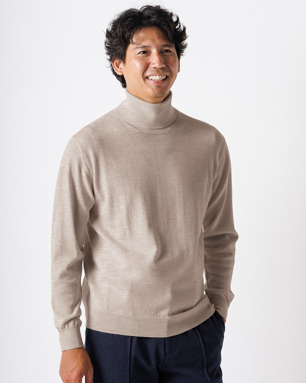 【ドゥクラッセ/DoCLASSE / MEN】のプレミアムウール ラネロッシ アミコ タートル インテリア・キッズ・メンズ・レディースファッション・服の通販 founy(ファニー) 　ファッション　Fashion　メンズファッション　Fashion for Men　イタリア　Italy　セーター　Sweater, Knitwear　タートル　Turtleneck, Turtle Collar　プレミアム　Premium, High-End　メンズ　Men's, Menswear　モカ|ID: prp329100003580939 ipo3291000000028262250