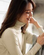 【ドゥクラッセ/DoCLASSE】のコットンガーゼ・メロウタートルネック グレージュ|ID: prp329100003580941 ipo3291000000035893970