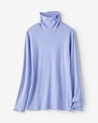 【ドゥクラッセ/DoCLASSE】のコットンガーゼ・メロウタートルネック アイリス|ID: prp329100003580941 ipo3291000000036119039