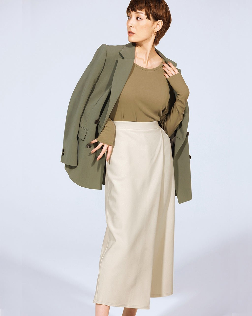 【ドゥクラッセ/DoCLASSE】のプレシャスウォーム・ラップ風スカウチョ 人気、トレンドファッション・服の通販 founy(ファニー) 　ファッション　Fashion　レディースファッション　Fashion for Women　パンツ　Pants & Trousers　おすすめ　Recommended / Our Picks　カットソー　Cut and Sewn Top　ジョーゼット　Georgette, Semi-Sheer Fabric　ストレッチ　Stretch, Stretchy Fabric　ラップ　Wrap, Wrap Design　エレガント 上品　Elegant　 other-1|ID: prp329100003597013 ipo3291000000028262565