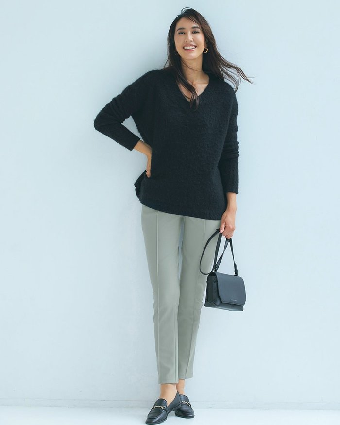 【ドゥクラッセ/DoCLASSE】のプレシャスウォーム・スリム69cm インテリア・キッズ・メンズ・レディースファッション・服の通販 founy(ファニー) https://founy.com/ ファッション Fashion レディースファッション Fashion for Women パンツ Pants & Trousers カットソー Cut and Sewn Top ジョーゼット Georgette, Semi-Sheer Fabric ストレッチ Stretch, Stretchy Fabric ポケット Pocket, Pocket Detail エレガント 上品 Elegant |ID: prp329100003597015 ipo3291000000034070861