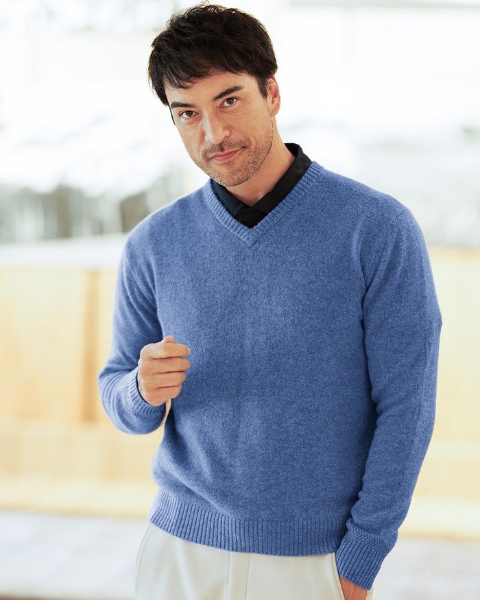 【ドゥクラッセ/DoCLASSE / MEN】のDCG ・ピュアカシミアVネックセーター インテリア・キッズ・メンズ・レディースファッション・服の通販 founy(ファニー) https://founy.com/ ファッション Fashion メンズファッション Fashion for Men ゴルフ Golf セーター Sweater, Knitwear ポロシャツ Polo Shirt, Collared Tee メンズ Men's, Menswear |ID: prp329100003597027 ipo3291000000028262629