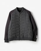 【ドゥクラッセ/DoCLASSE / MEN】のDCG・ミックスメディア ボマーダウンジャケット ブラック|ID: prp329100003597035 ipo3291000000028262659