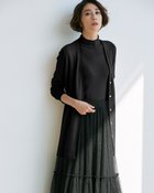 【ドゥクラッセ/DoCLASSE】のシルクフィール・ハイネック&カーディガン ブラック|ID: prp329100003597049 ipo3291000000035934031