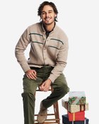 【ドゥクラッセ/DoCLASSE / MEN】のボタンフロントニットカーディガン モカ|ID: prp329100003597050 ipo3291000000028262715