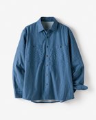 【ドゥクラッセ/DoCLASSE / MEN】のヒートメッシュ/フランネルCPOジャケット 人気、トレンドファッション・服の通販 founy(ファニー) ファッション Fashion メンズファッション MEN ジャケット Jacket スポーツ Sports ポケット Pocket ミリタリー Military メッシュ Mesh メンズ Mens リラックス Relax thumbnail ネイビーストライプ|ID: prp329100003597055 ipo3291000000028262749