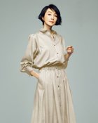 【ドゥクラッセ/DoCLASSE】のとろみデニム・パフスリーブシャツ 人気、トレンドファッション・服の通販 founy(ファニー) ファッション Fashion レディースファッション WOMEN トップス・カットソー Tops/Tshirt シャツ/ブラウス Shirts/Blouses とろみ Thickness エレガント 上品 Elegant シンプル Simple デニム Denim thumbnail ライトベージュ|ID: prp329100003597060 ipo3291000000028266017