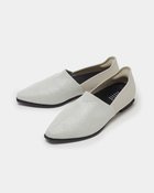 【フィットフィット/fitfit】のポインテッドハンズフリーフラットシューズ シルバー|ID: prp329100003598693 ipo3291000000028262802