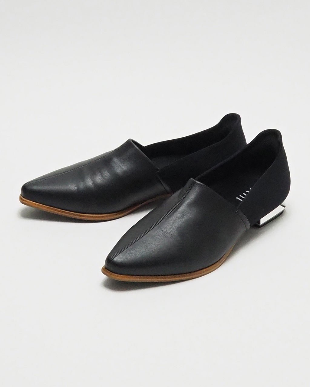 【フィットフィット/fitfit】のポインテッドハンズフリーフラットシューズ インテリア・キッズ・メンズ・レディースファッション・服の通販 founy(ファニー) 　ファッション　Fashion　レディースファッション　WOMEN　カッティング　Cutting　軽量　Lightweight　シューズ　Shoes　ストレッチ　Stretch　フィット　Fit　フラット　Flat　ラバー　Rubber　ブラック|ID: prp329100003598693 ipo3291000000028262803