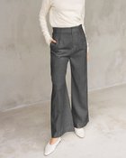 【ドゥクラッセ/DoCLASSE】のハイカウントサキソニー・エレガントワイド チャコール|ID: prp329100003620896 ipo3291000000034725599