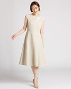 【ドゥクラッセ/DoCLASSE】のプレミアムドビー・キーネックワンピース 人気、トレンドファッション・服の通販 founy(ファニー) ファッション Fashion レディースファッション Fashion for Women ワンピース Dresses キャップ Cap, Baseball Cap スリーブ Sleeve, Long Sleeve / Short Sleeve セットアップ Set-Up, Coordinated Outfit ドレープ Drape, Draping Fabric フレア Flare, Flared マーメイド Mermaid, Fishtail Silhouette ミックス Mix, Mixed Style リネン Linen, Linen Fabric thumbnail ホワイト|ID: prp329100003625944 ipo3291000000035797244