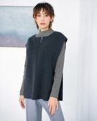 【ドゥクラッセ/DoCLASSE】のミラノリブ・透かし柄デザインベスト 人気、トレンドファッション・服の通販 founy(ファニー) ファッション Fashion レディースファッション WOMEN アウター Coat Outerwear ジャケット Jackets おすすめ Recommend ジャケット Jacket ストレッチ Stretch スリット Slit ベスト Vest ミラノリブ Milan Ribs エレガント 上品 Elegant 透かし Watermark thumbnail スティールネイビー|ID: prp329100003643441 ipo3291000000028263083