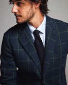【ドゥクラッセ/DoCLASSE / MEN】のLOVAT(ラバット)ブリティッシュ ツィードジャケット ネイビーパターン|ID: prp329100003656160 ipo3291000000028263141