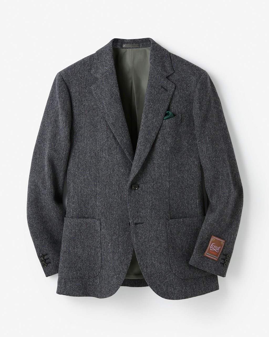 【ドゥクラッセ/DoCLASSE / MEN】のLOVAT(ラバット)ブリティッシュ ツィードジャケット インテリア・キッズ・メンズ・レディースファッション・服の通販 founy(ファニー) 　ファッション　Fashion　メンズファッション　Fashion for Men　ジャケット　Jacket, Outerwear　ツイード／ツィード　Choker, Choker Necklace　ツイード　Twill, Twill Weave　ベスト　Vest, Waistcoat　ポケット　Pocket, Pocket Detail　メンズ　Men's, Menswear　ブルーグレー|ID: prp329100003656160 ipo3291000000028263143