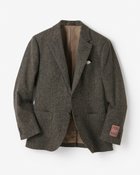 【ドゥクラッセ/DoCLASSE / MEN】のLOVAT(ラバット)ブリティッシュ ツィードジャケット オリーブブラウン|ID: prp329100003656160 ipo3291000000028263144