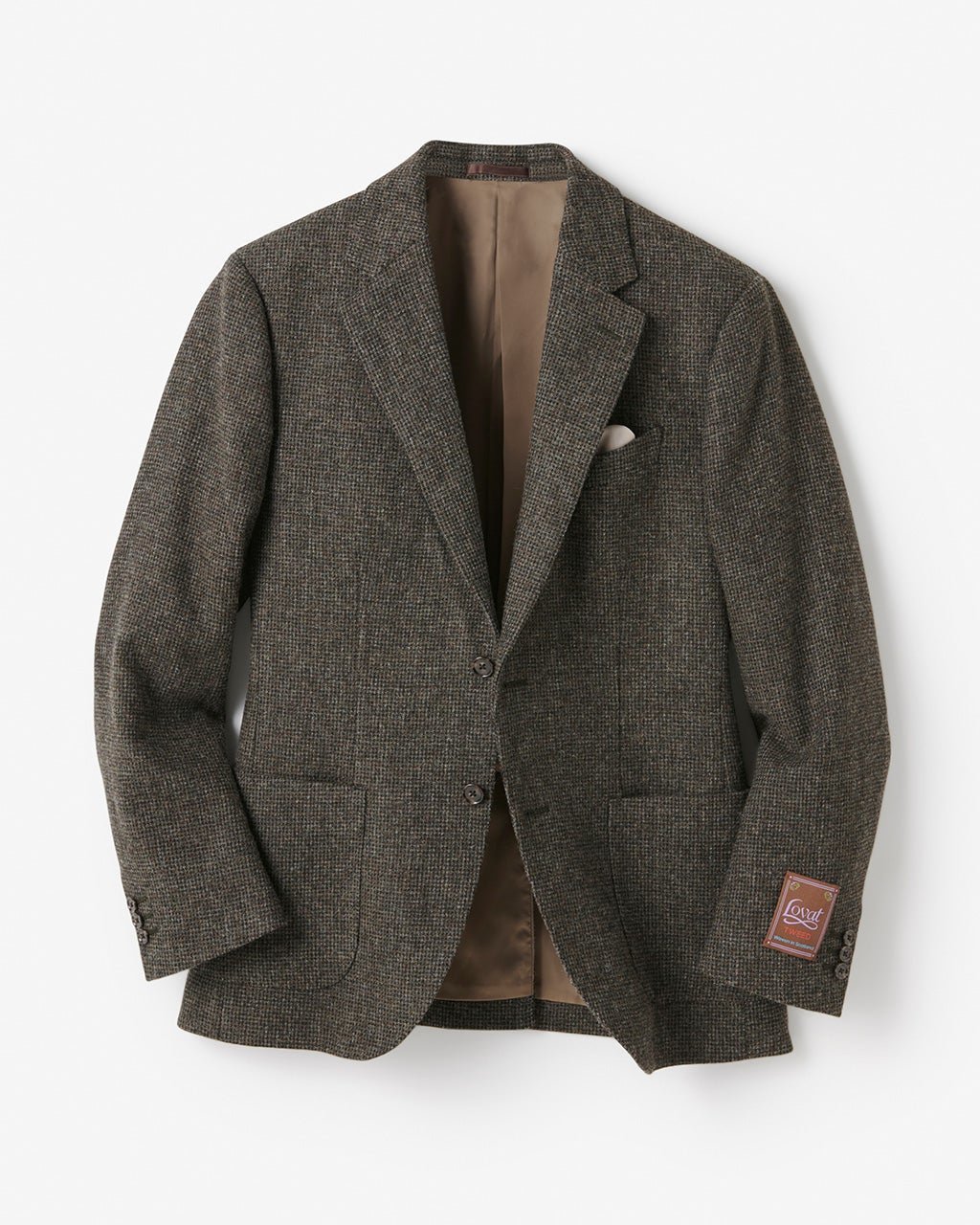 【ドゥクラッセ/DoCLASSE / MEN】のLOVAT(ラバット)ブリティッシュ ツィードジャケット インテリア・キッズ・メンズ・レディースファッション・服の通販 founy(ファニー) 　ファッション　Fashion　メンズファッション　Fashion for Men　ジャケット　Jacket, Outerwear　ツイード／ツィード　Choker, Choker Necklace　ツイード　Twill, Twill Weave　ベスト　Vest, Waistcoat　ポケット　Pocket, Pocket Detail　メンズ　Men's, Menswear　オリーブブラウン|ID: prp329100003656160 ipo3291000000028263144