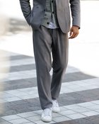 【ドゥクラッセ/DoCLASSE / MEN】のフラノジャージコンフォートパンツ 人気、トレンドファッション・服の通販 founy(ファニー) ファッション Fashion メンズファッション MEN ボトムス Bottoms/Men ジャケット Jacket ストレッチ Stretch スーツ Suit セットアップ Set Up ボックス Box メンズ Mens 洗える Washable thumbnail ライトグレー|ID: prp329100003656171 ipo3291000000028263131