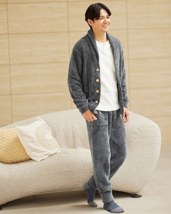 【ヌックル/Nukle / MEN】のNukle・MENSテディジョグパンツ インテリア・キッズ・メンズ・レディースファッション・服の通販 founy(ファニー) https://founy.com/ ファッション Fashion メンズファッション MEN ボトムス Bottoms/Men 人気 Popularity メンズ Mens リラックス Relax お家時間・ステイホーム Home Time/Stay Home |ID: prp329100003658489 ipo3291000000029331266