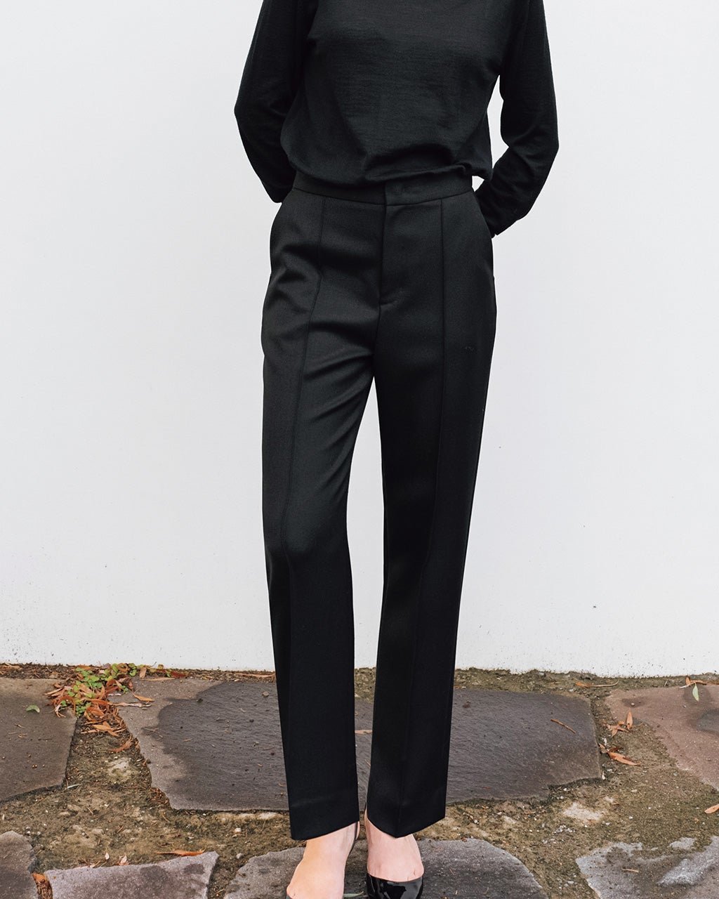 【ドゥクラッセ/DoCLASSE】の尾州ドライウール・ピンタックパンツ 人気、トレンドファッション・服の通販 founy(ファニー) 　ファッション　Fashion　レディースファッション　Fashion for Women　パンツ　Pants & Trousers　 other-1|ID: prp329100003658492 ipo3291000000034725532