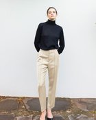 【ドゥクラッセ/DoCLASSE】の尾州ドライウール・ピンタックパンツ オフホワイト|ID: prp329100003658492 ipo3291000000034725534