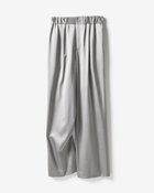 【ドゥクラッセ/DoCLASSE】の強撚ウールストレッチ・ストレートワイドパンツ グレー|ID: prp329100003658493 ipo3291000000034725538